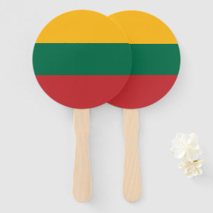 Leque Bandeira da Lituânia