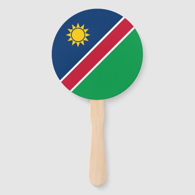 Leque Bandeira da Namíbia (Frente)