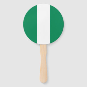 Leque Bandeira da Nigéria