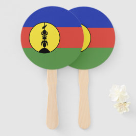 Leque Bandeira da Nova Caledónia