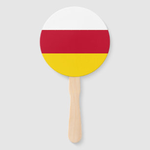 Leque Bandeira da Ossétia do Norte
