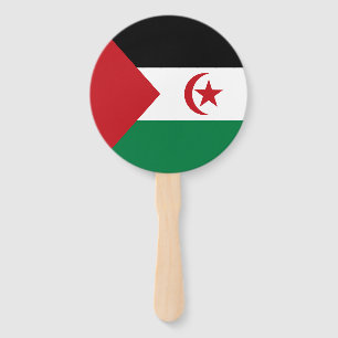 Leque Bandeira da República Árabe Saaraui Democrática