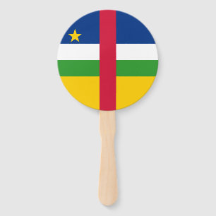 Leque Bandeira da República Centro-Africana