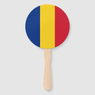 Leque Bandeira da Romênia