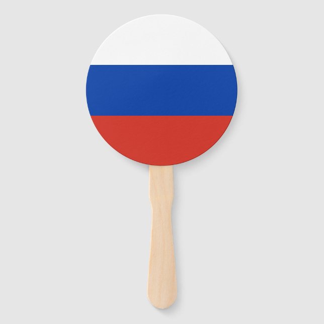 Leque Bandeira da Rússia (Frente)
