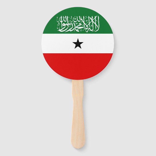 Leque Bandeira da Somalilândia (Frente)