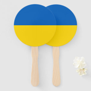 Leque Bandeira da Ucrânia
