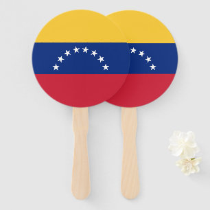 Leque Bandeira da Venezuela