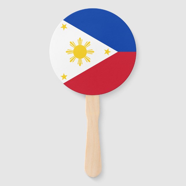 Leque Bandeira das Filipinas (Frente)