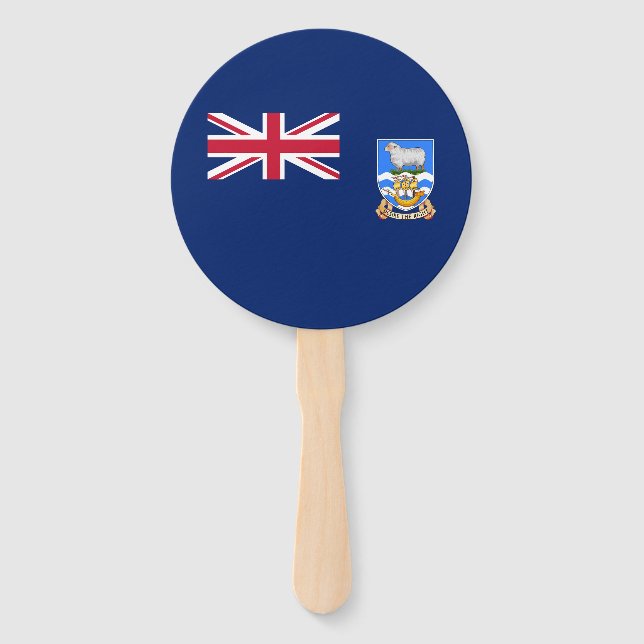 Leque Bandeira das Ilhas Malvinas (Frente)