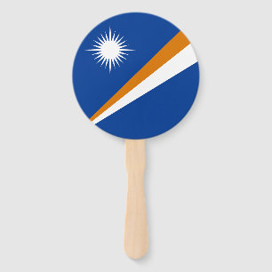 Leque Bandeira das Ilhas Marshall