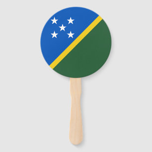 Leque Bandeira das Ilhas Salomão
