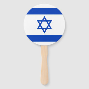 Leque Bandeira de Israel