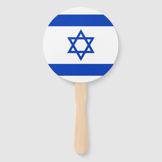 Leque Bandeira de Israel (Frente)