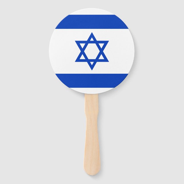 Leque Bandeira de Israel (Frente)