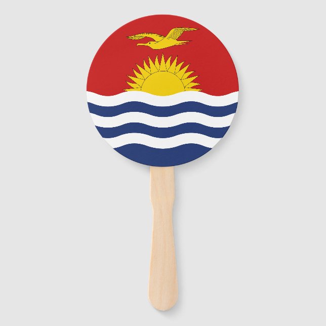 Leque Bandeira de Kiribati (Frente)