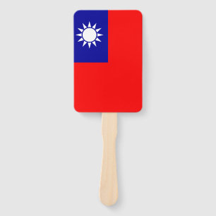 Leque Bandeira de Taiwan: República da China, Taipé Chin
