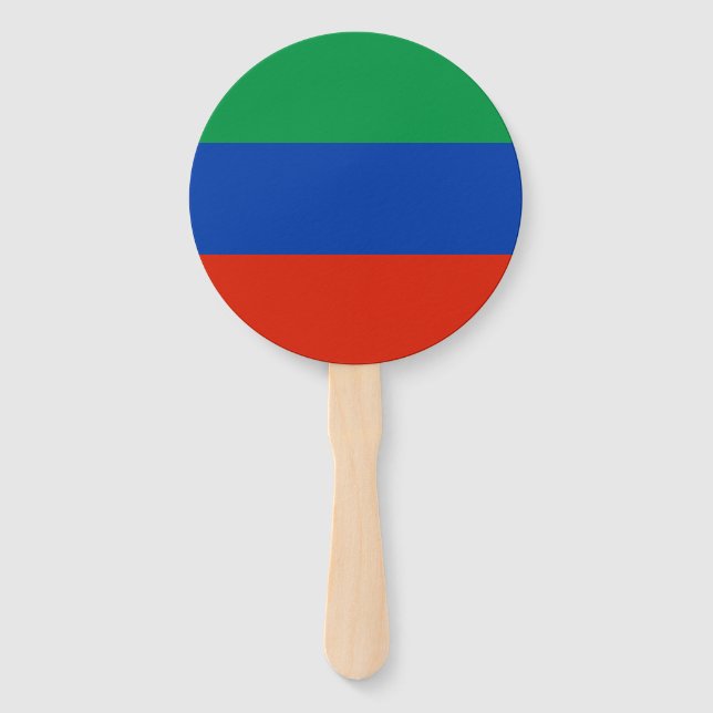 Leque Bandeira do Daguestão (Frente)