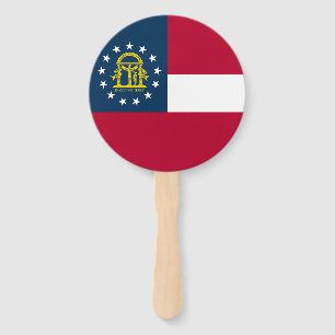 Leque Bandeira do Estado da Geórgia