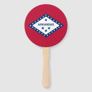 Leque Bandeira do estado de Arkansas