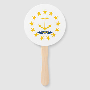 Leque Bandeira do Estado de Rhode Island