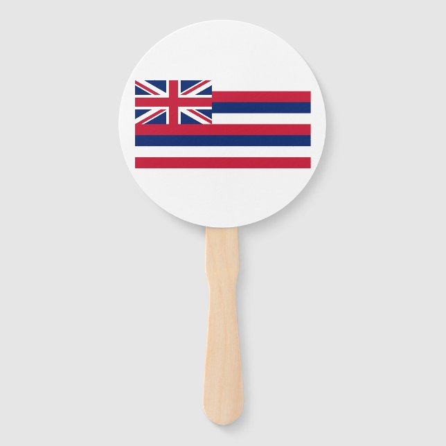 Leque Bandeira do Estado do Havaí (Frente)