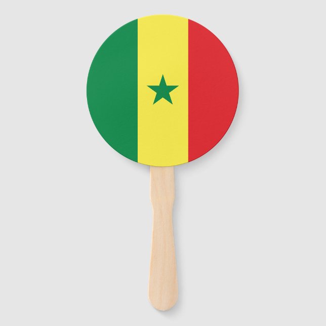 Leque Bandeira do Senegal (Frente)