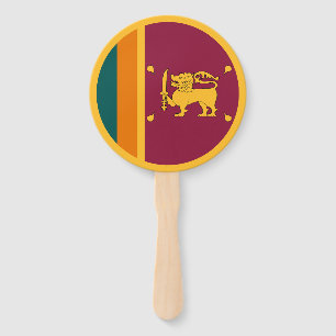 Leque Bandeira do Sri Lanka