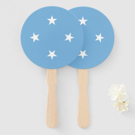 Leque Bandeira dos Estados Federados da Micronésia