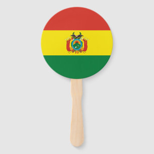 Leque Bandeira Patriótica da Bolívia