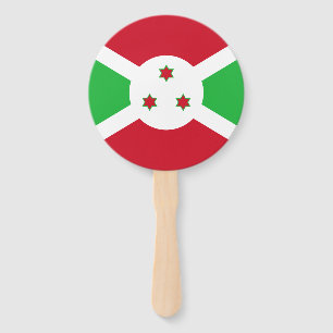 Leque Bandeira Patriótica do Burundi
