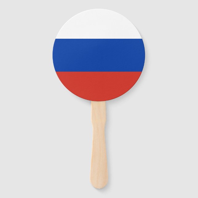 Leque bandeira russa (Frente)