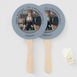 Leque Bar de Manet na Coleção do Partido Folies-Bergère