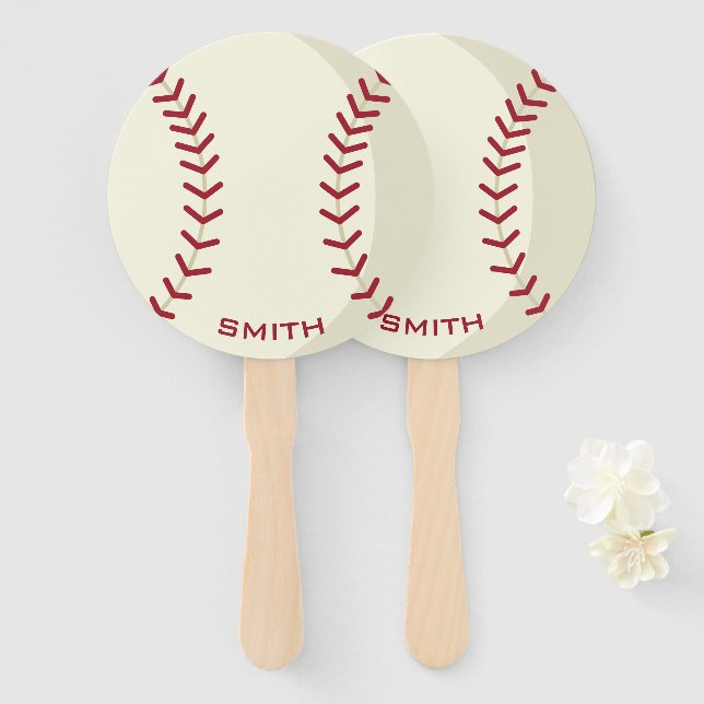 Leque Baseball Americano Seu Oficial (Frente e Verso)