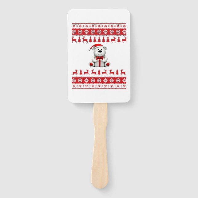 Leque Bear Christmas Christmas (1) (Frente)