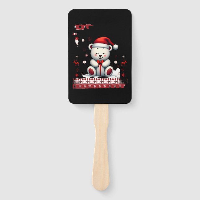 Leque Bear Christmas Christmas (4) (Frente)