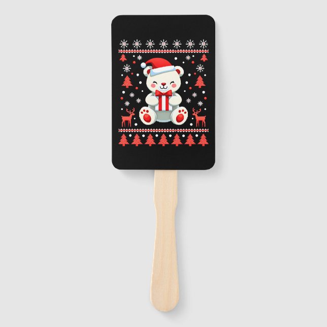 Leque Bear Christmas Christmas (6) (Frente)