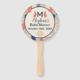 Leque Bebê no Chá de fraldas náutico Conselho