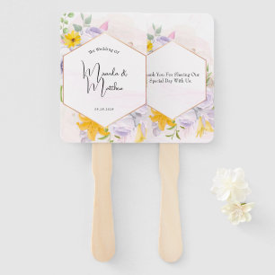 Leque Belo Primavera da manhã Florals Casamento