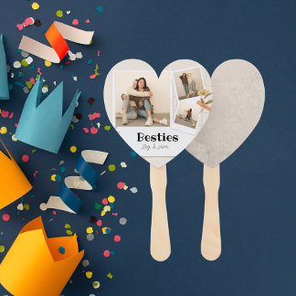 Leque BESTIES, Colagem de Fotos e Nomes | FCFB