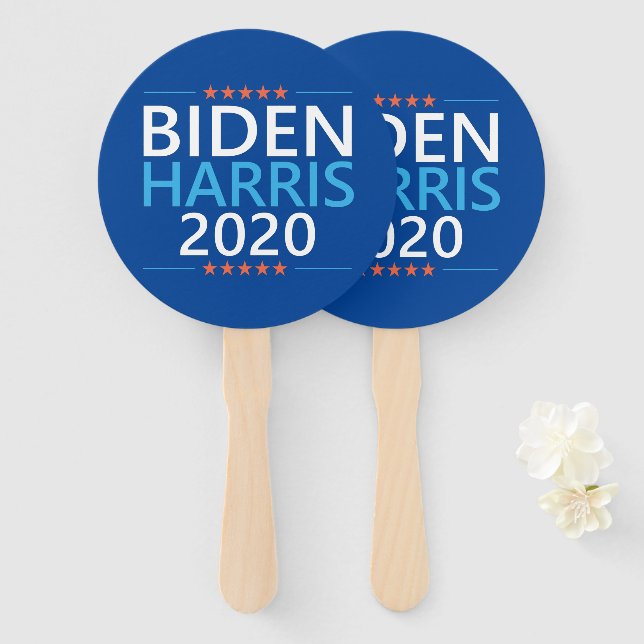 Leque Biden Harris 2020 para a eleição do presidente dos (Frente e Verso)
