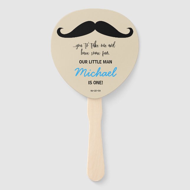 Leque Bigode...você para pegar um. O nosso homenzinho é  (Frente)