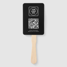 Leque Black QR | Professional Business Logo Design