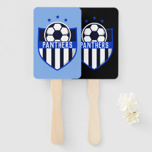 Leque Blindagem personalizada de futebol com nome de gru