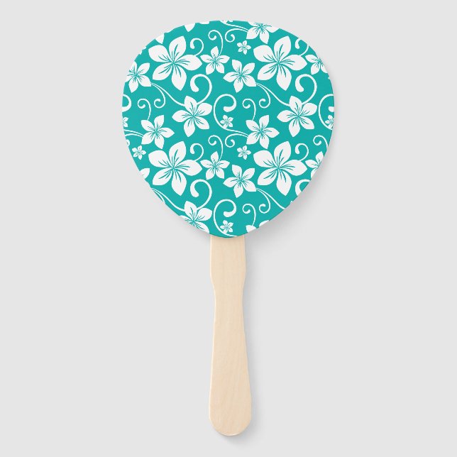 LEQUE BLUE HAWAII (TEAL) (Frente)