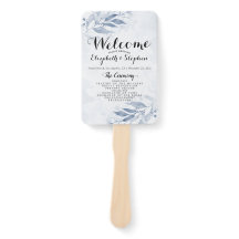 Blue Watercolor Deixa Programas Botânicos De Casam