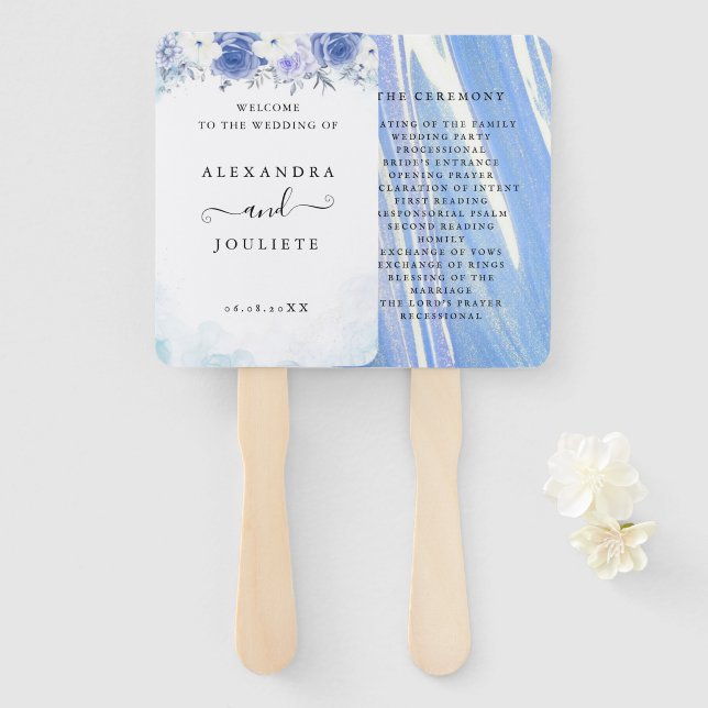 Leque Boas-vindas (Frente e Verso)