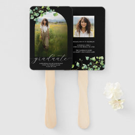 Leque Boho Arch Ivy, Graduação Negra