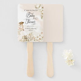 Leque Boho Leopard | Chá de fraldas tropical feminino