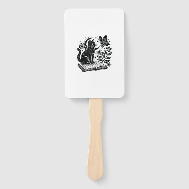 Leque Bookworms de Bookworms Booknernerds Halloween Blac (Frente)
